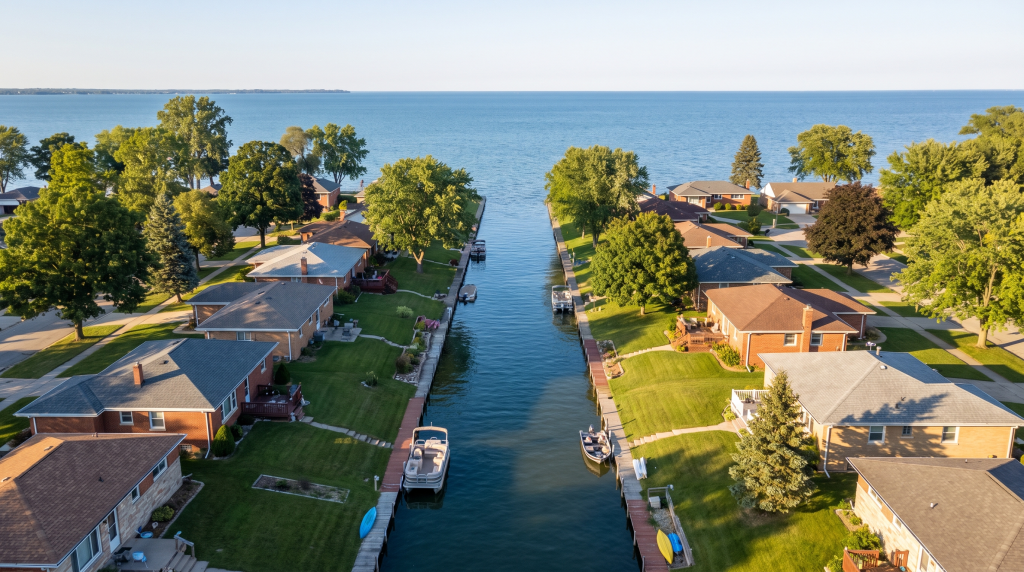Homes in St. Clair shores